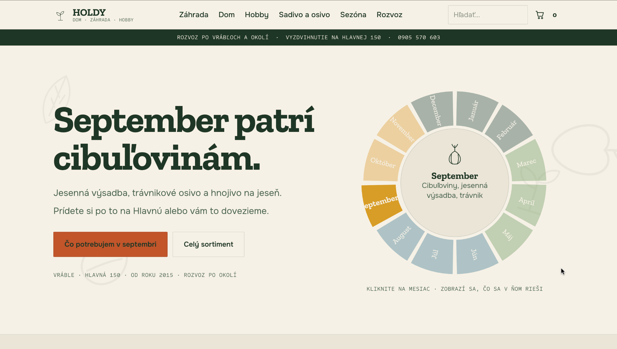 Holdy – web